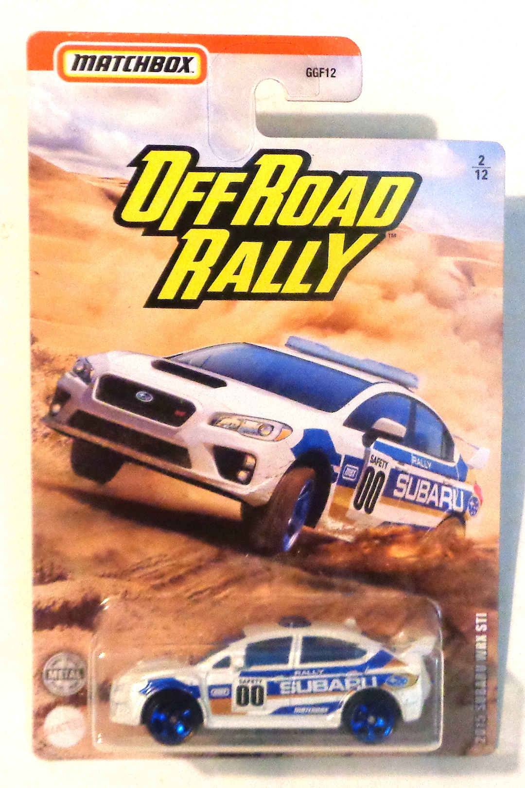 Matchbox Subaru WRX ST1 Rally Race Car - Mint on Card - Etsy