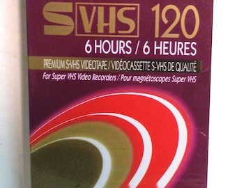Lot De 9 Cassettes VHS Vierges Fuji T-60 Qualité Pro - NEUVES Sous Blister