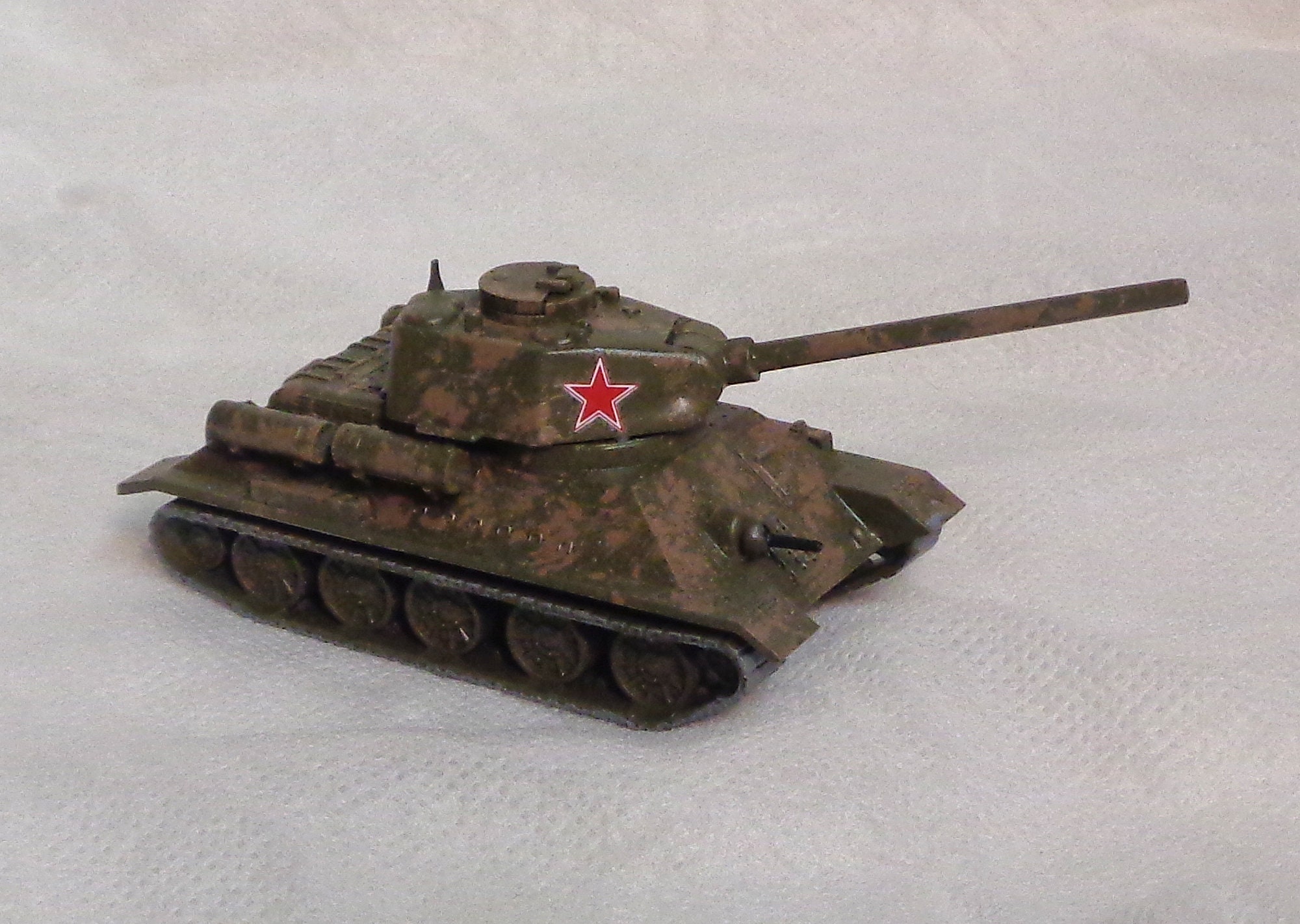 ROCO 1/87 HO Scale Russian T-34 Tank - Camouflage Hand Painted! - Etsy