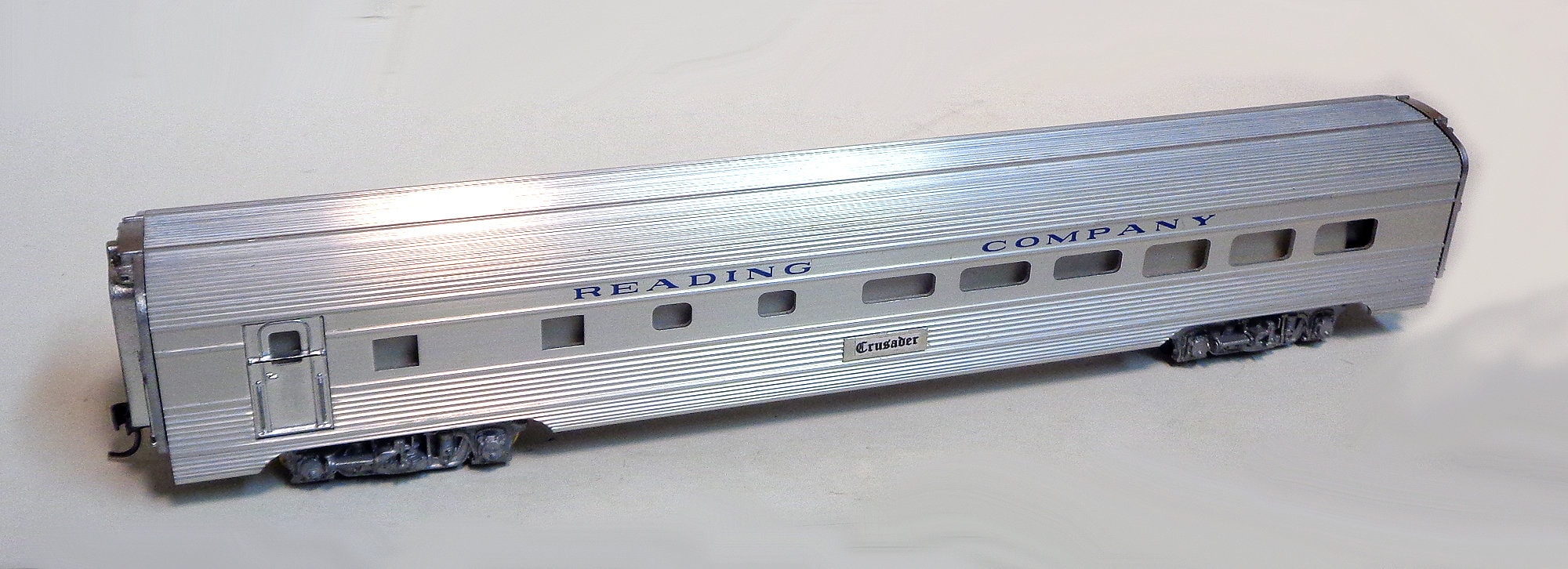 HO Scale Used Aluminum Passenger Train Car reading Etsy