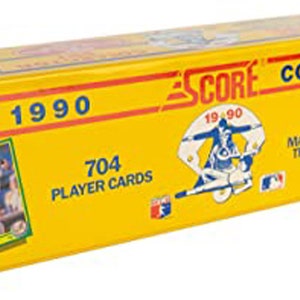 1990 Punteggio baseball Card COMPLETO set di fabbrica di 704 carte più bonus di 56 carte Magic Motion Trivia!