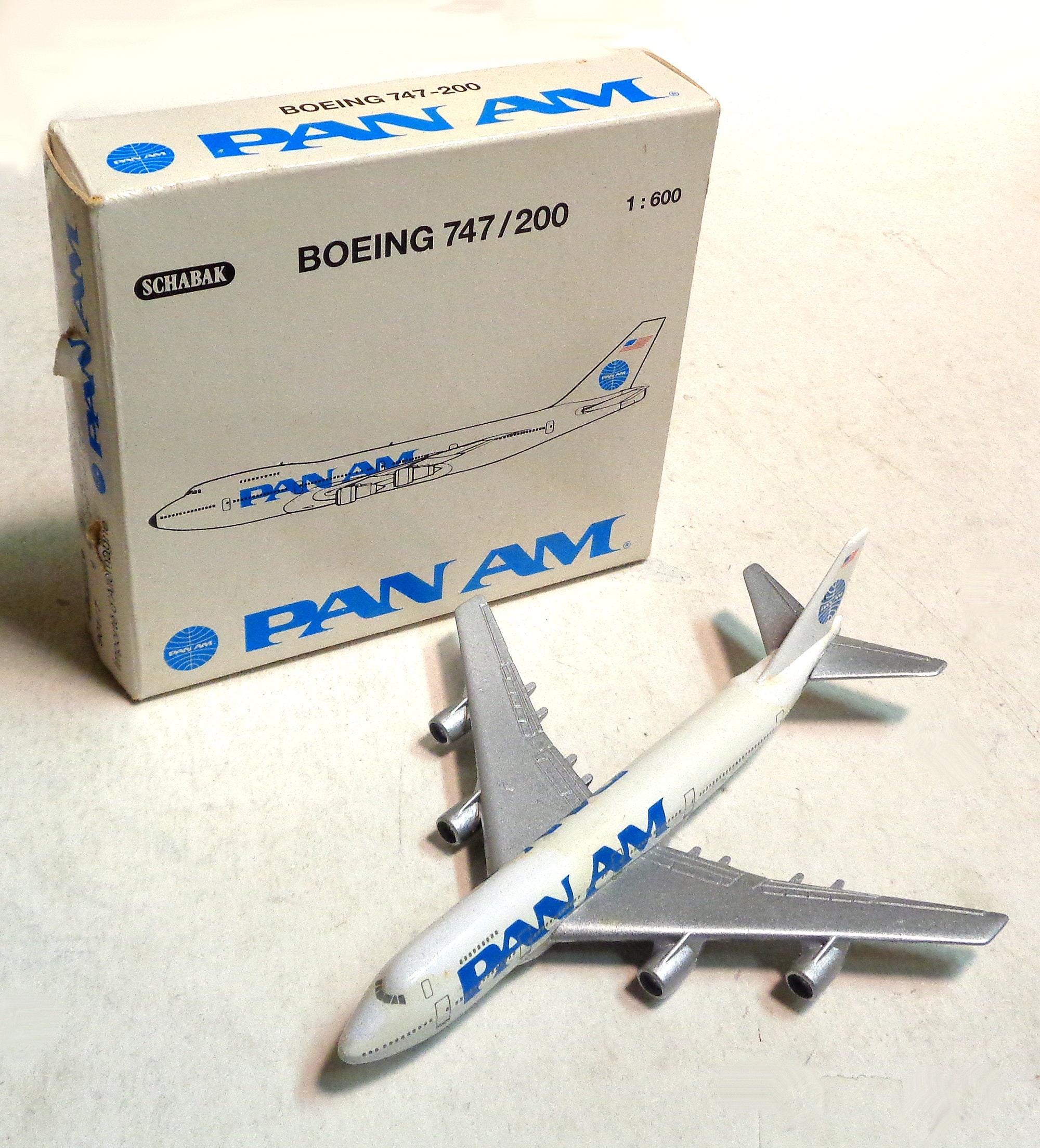 schabak 1 600 アメリカン航空 B747SP 【限定販売】 - 航空機