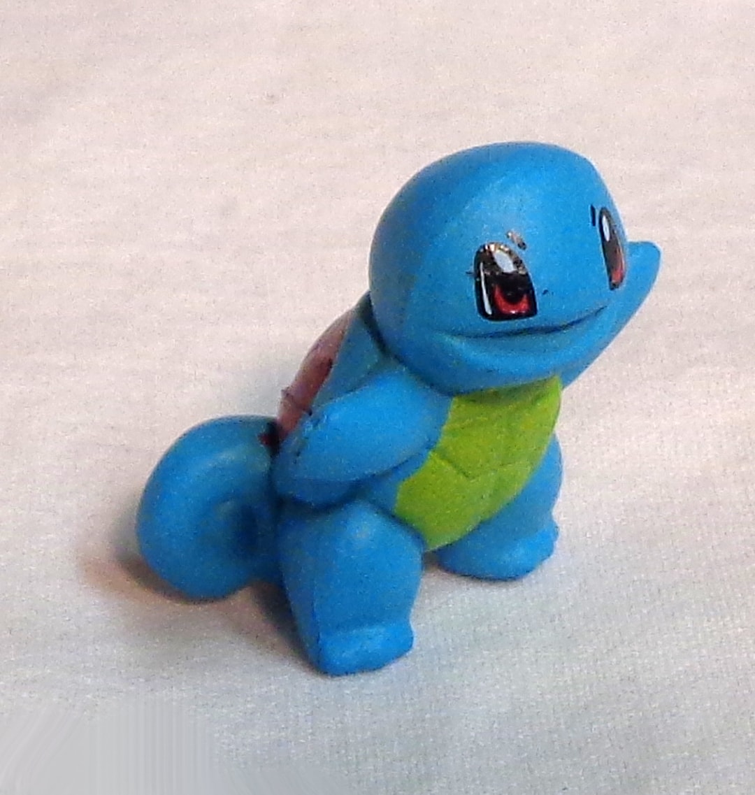 ポケモンのミニチュアフィギュア（約1インチサイズ）「ゼニガメ