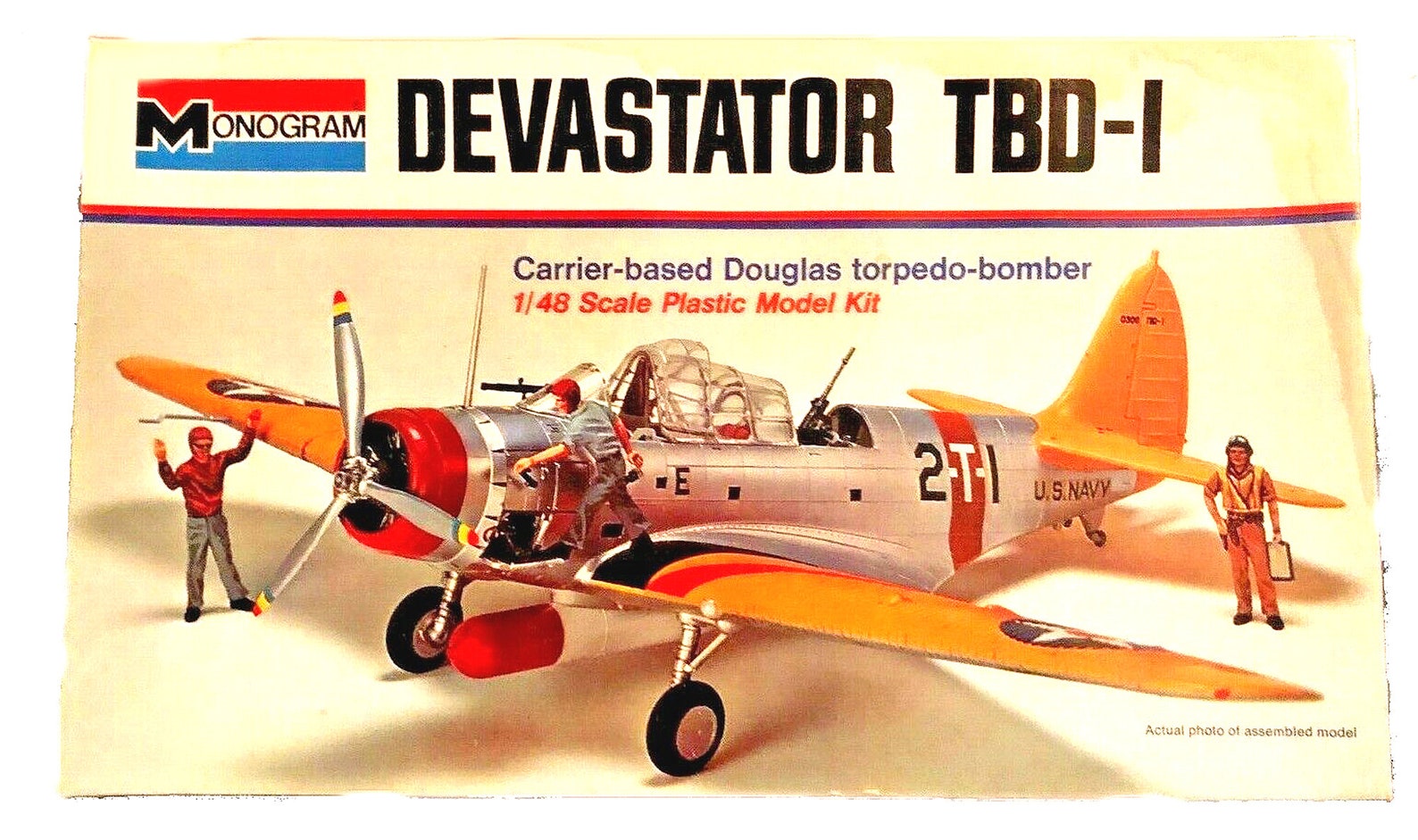 1/48 Scale Monogram - Model Kit - Douglas Devastator TBD-1 Carrier ...