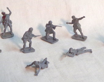 Figurines Soldats 1/72 WW2 - Parachutistes Allemands Fallschirmjäger - Airfix - Occasion