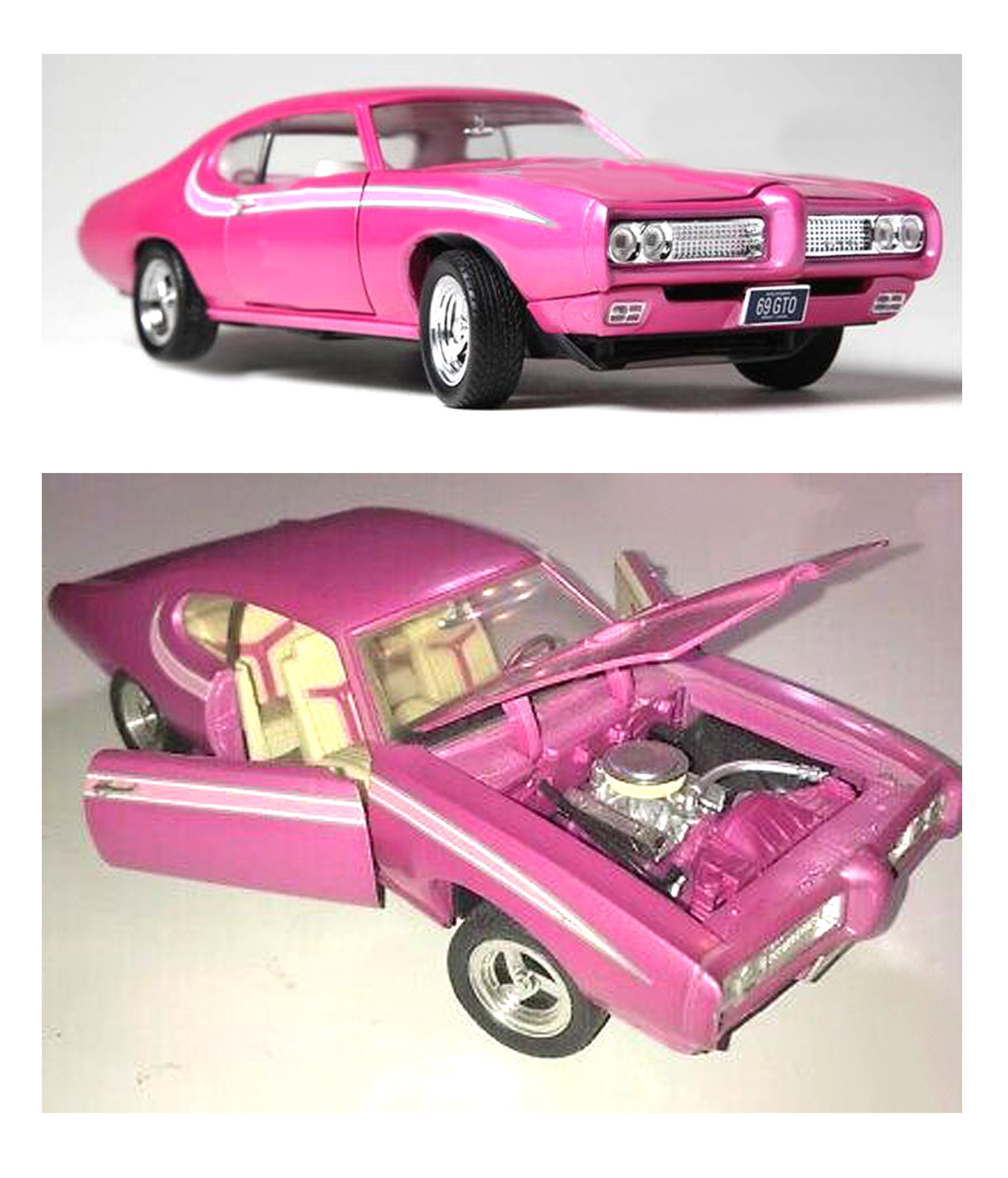 ワンオフカスタム 1/18 Ertl ポンティアック GTO ファニーカー ワンオフカスタム 1/18 Ertl ポンティアック GTO ファニーカー