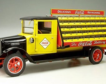 1/24 Scale Danbury Mint 1928 Coca Cola Delivery Truck W/coke 1/24 Scale Danbury Mint 1928 Coca Cola Delivery Truck W/coke