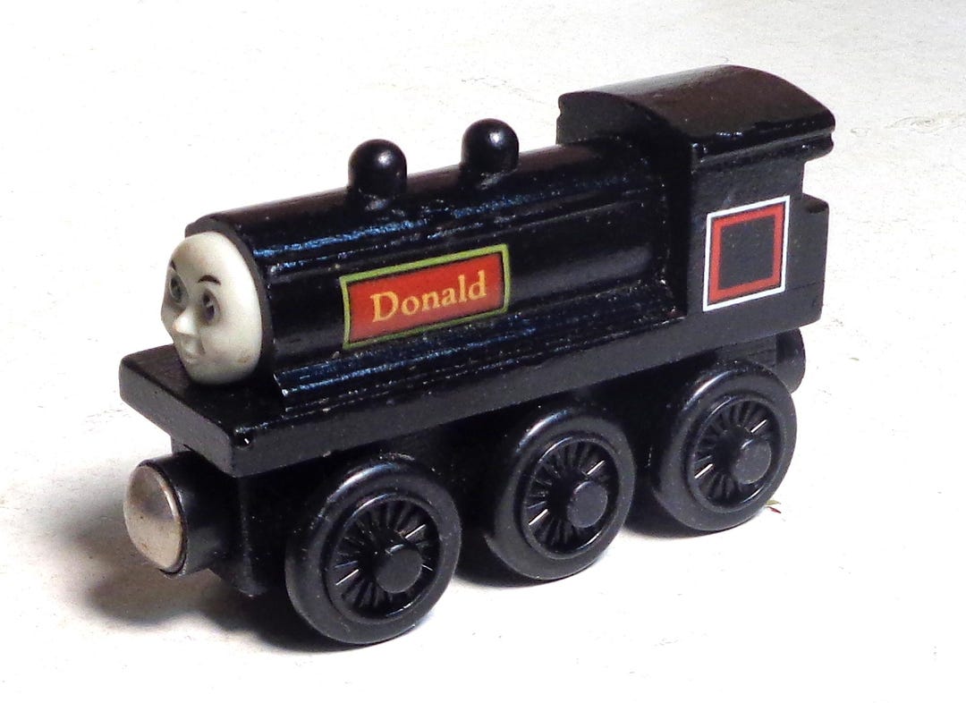 Thomas the Tank Discontinued Collectible WOOD Train Car-