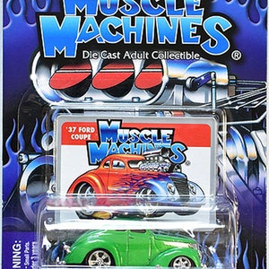 Castline 1:64 Muscle Machines - 1937 Ford Coupe - Mint auf Karte