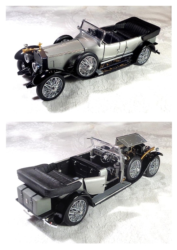 Franklin Mint 1/24 Scale 1925 Rolls Royce Silver Ghost-diecast Pre