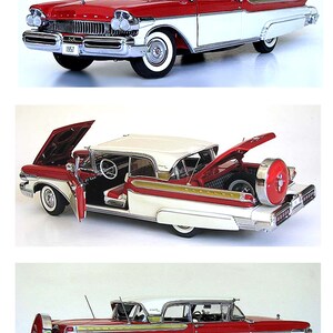 ダイキャストカー1/18 MERCRY TURNPIKE CRUISER 1957 MERCURY TURNPIKE CRUISER BLACK 1:18 SCALE ROAD