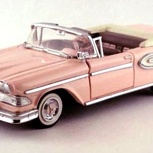 1/43 Scale 1958 Ford Edsel Citation Convertible by the