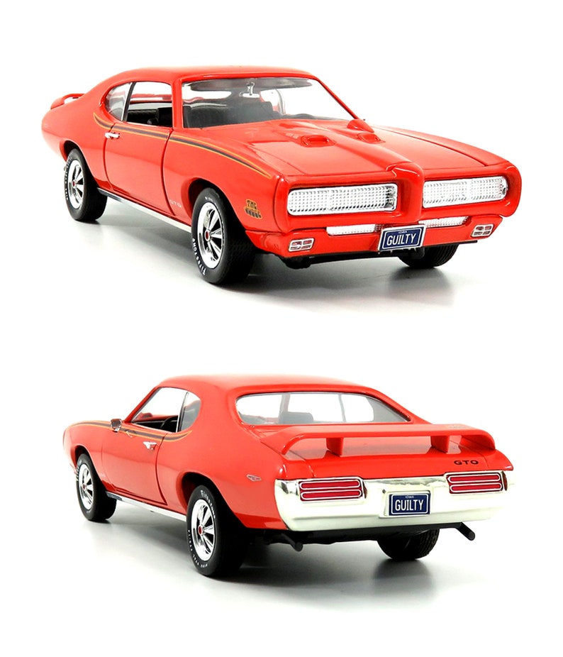 1/18 Scale 1969 Pontiac GTO Judge American Muscle Diecast Etsy