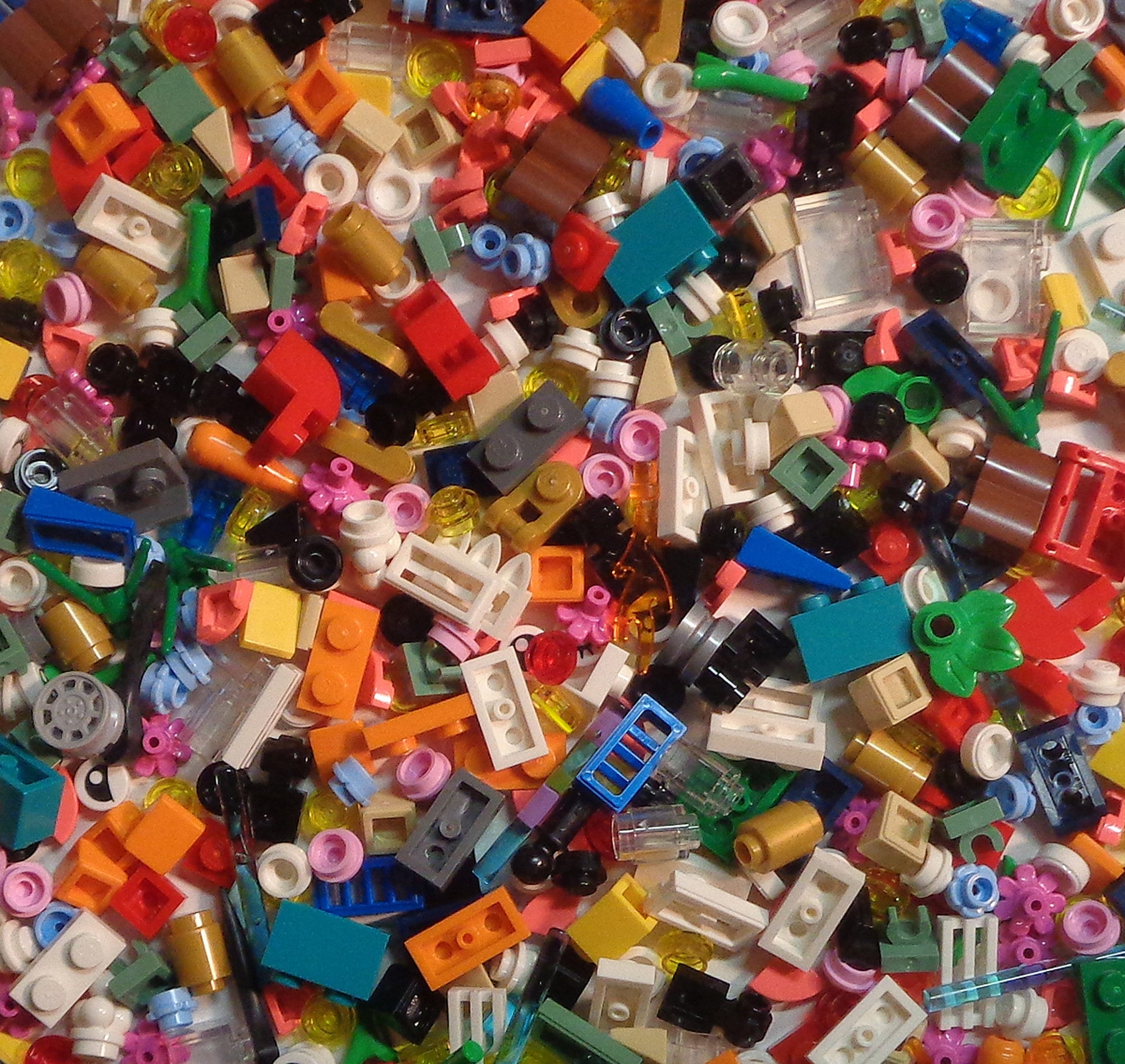 1000 TINY Lego Blocks Parts & Pieces BULK LOT Many Hard to Etsy