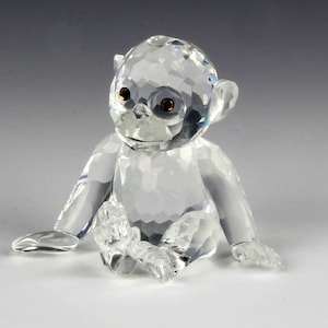 Swarovski monkey - Etsy 日本