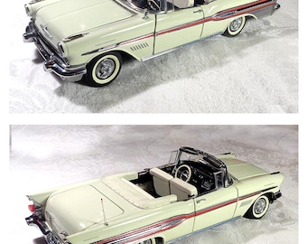 Franklin Mint 1/24 Scale 1957 Pontiac Bonneville Convertible