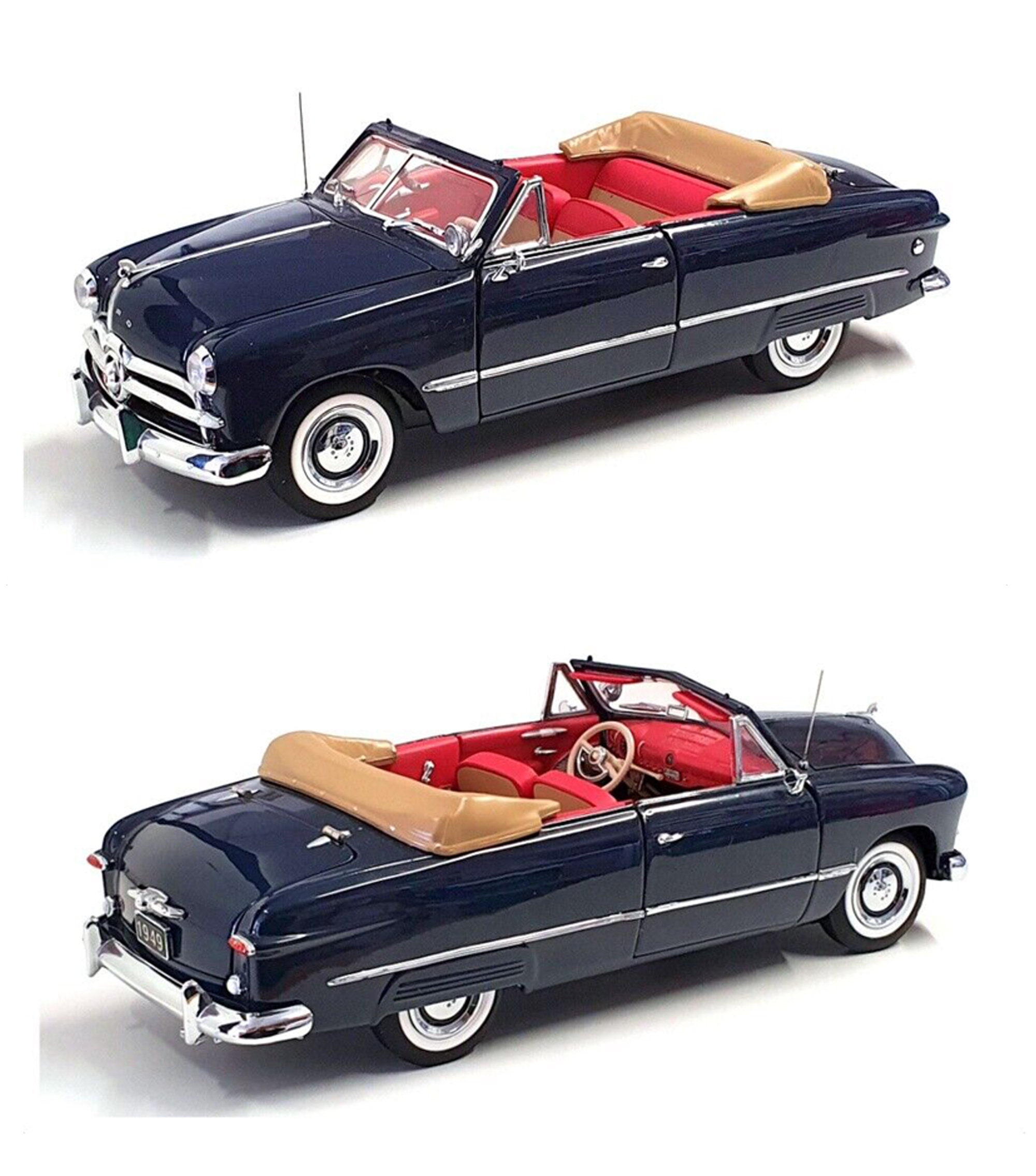 未使用 箱有 1/24 ミニカー FRANKLIN MINT 1963 FORD CABRIOLET