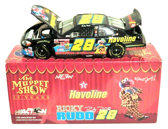 NEW! Action NASCAR #28 Ricky Rudd Havoline LE Muppets 25th Anniversary 2002