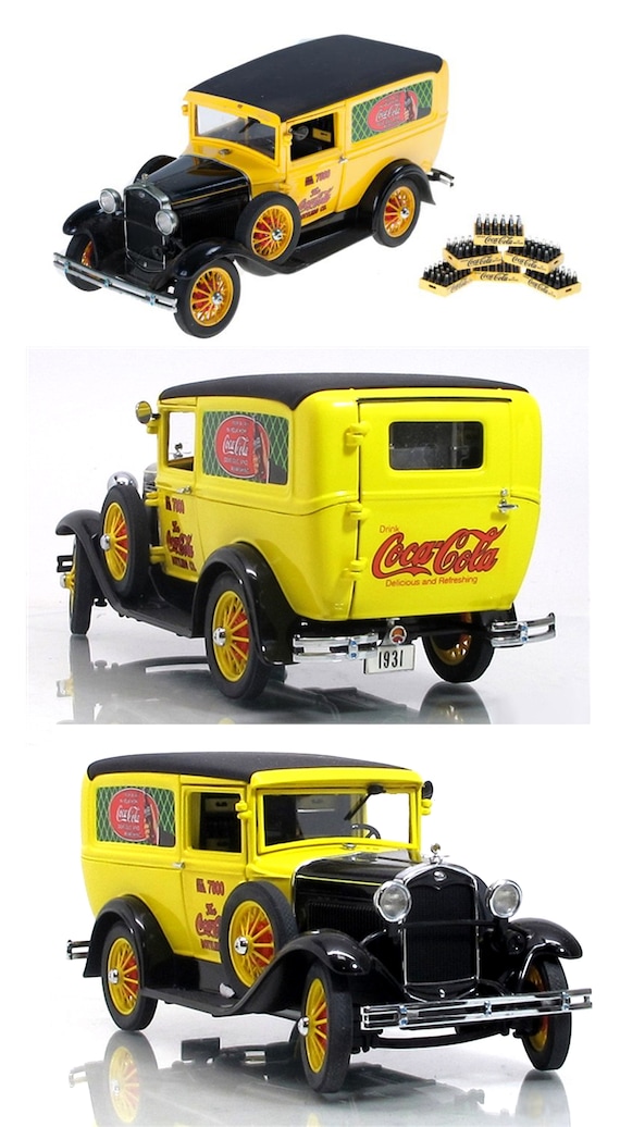 1/24 Scale Danbury Mint 1931 Coca Cola Delivery Truck W/coke Cases