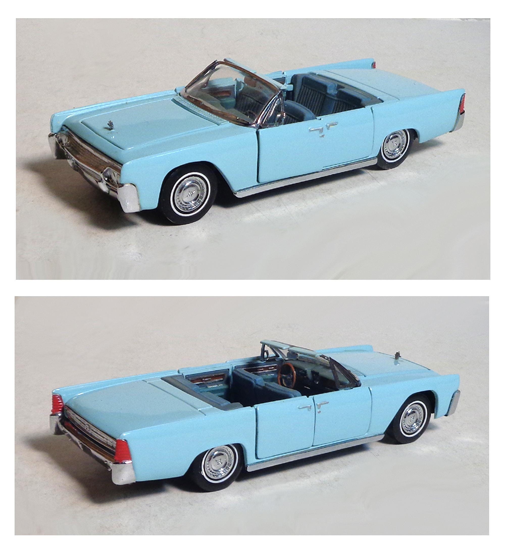 1/43 Scale 1961 Lincoln Continental Convertible by the Franklin