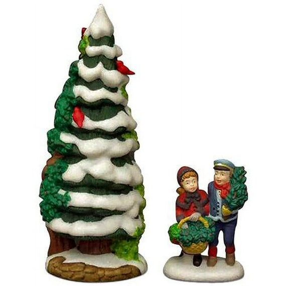 Abteilung 56 - "Die Holly & Der Efeu" Komplettes 2 teiliges Set Porzellan  Figuren NEUWERTIG in der Originalbox ! - Etsy.de