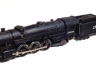 HO Rivarossi 4-6-2 Steam Locomotive Engine W/tender-