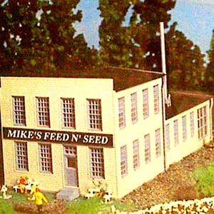 KIT di costruzione del treno "Mike's Seed n Feed" in scala HO - NUOVO in scatola!