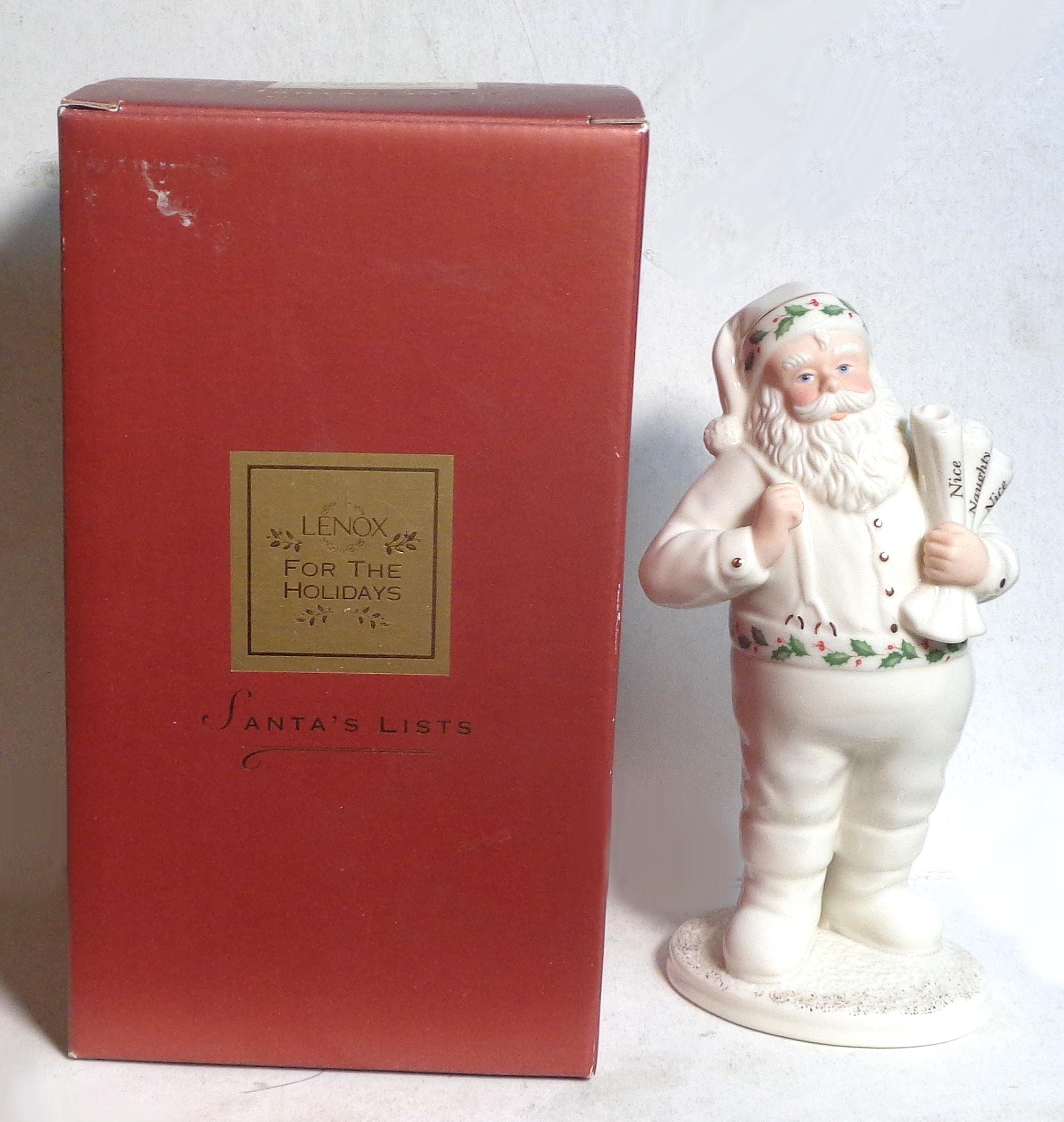 Lenox Santa Figurine - Etsy