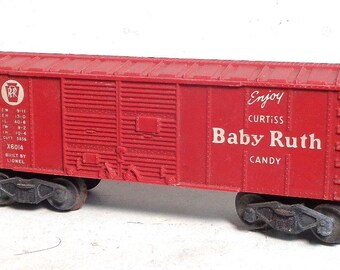 thumbnail image 2 of Lionel 3814 'Baby Ruth' Merchandise Cubes – 6 Pack – Red – O Gauge 2 of 2