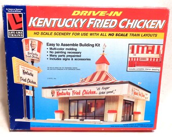 HO Scale Building KIT - Kentucky Fried Chicken - Brand New Kit!
