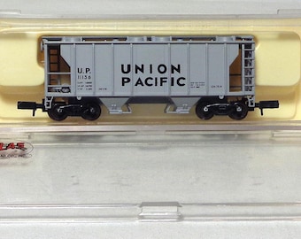 N スケール アトラス 3173 - 2 ベイ PS-2 ホッパー貨車 - 「ユニオン