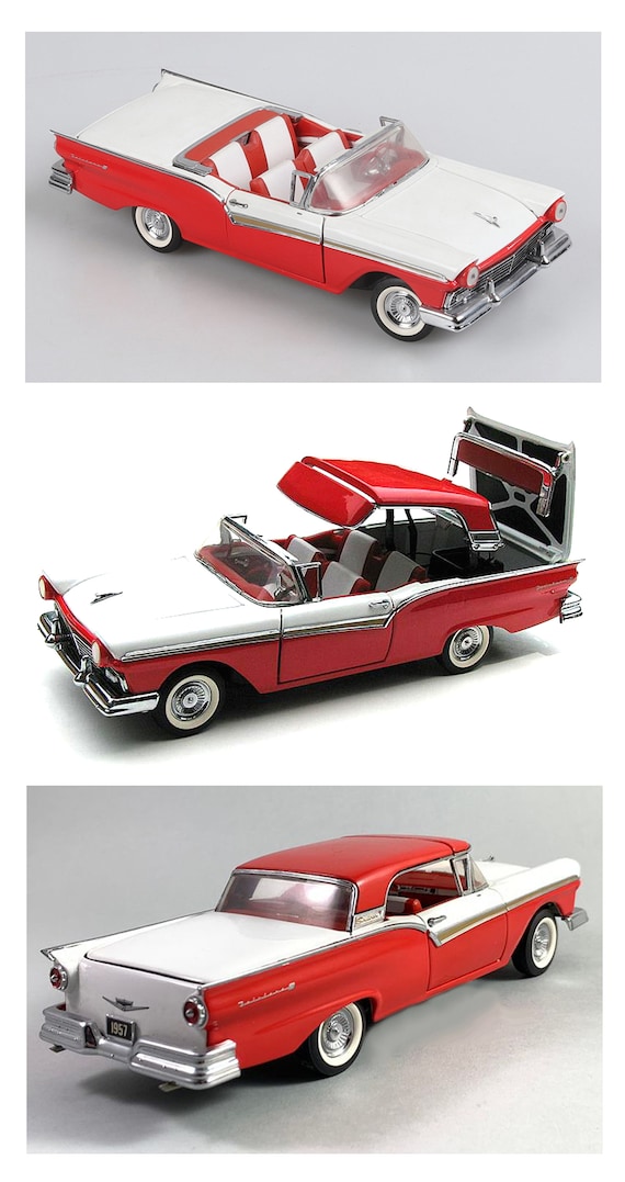 Franklin Mint 1/24 Scale 1957 Ford Skyliner With Retractable Roof