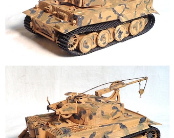 Lot De 8 Maquettes De Chars Militaires Échelle 1/72 – Kits DIY à Construire Pour Ados Et Adultes