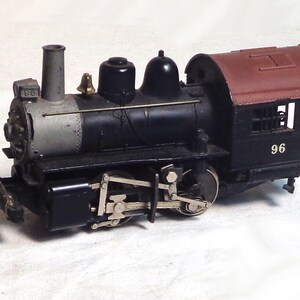 Ho VINTAGE Rivarossi 0-4-0 Steam Tank Locomotive #96(needs a