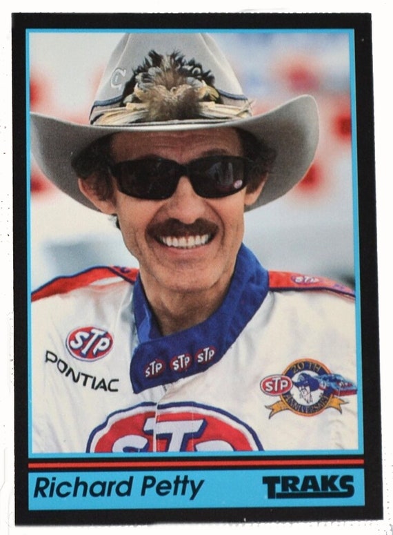 TRAKS Richard Petty Collectible Race Cards Factory Sealed (57