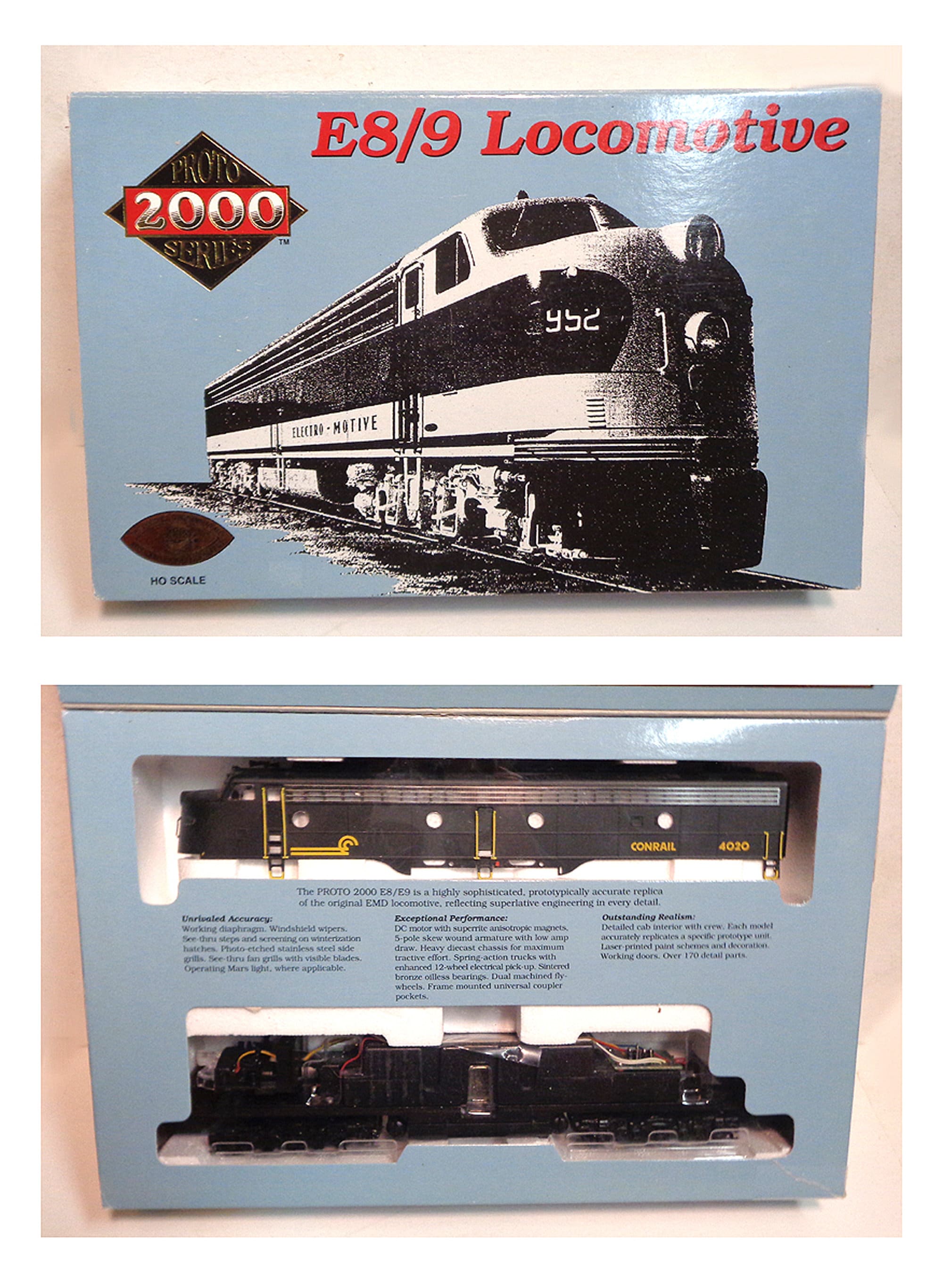 HO Scale Lifelike Proto E8 Conrail Etsy México