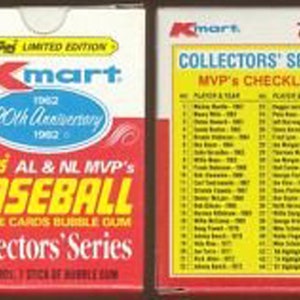 1982 KMart - Set di carte da baseball Topps MVP - Nuovo nella confezione!!