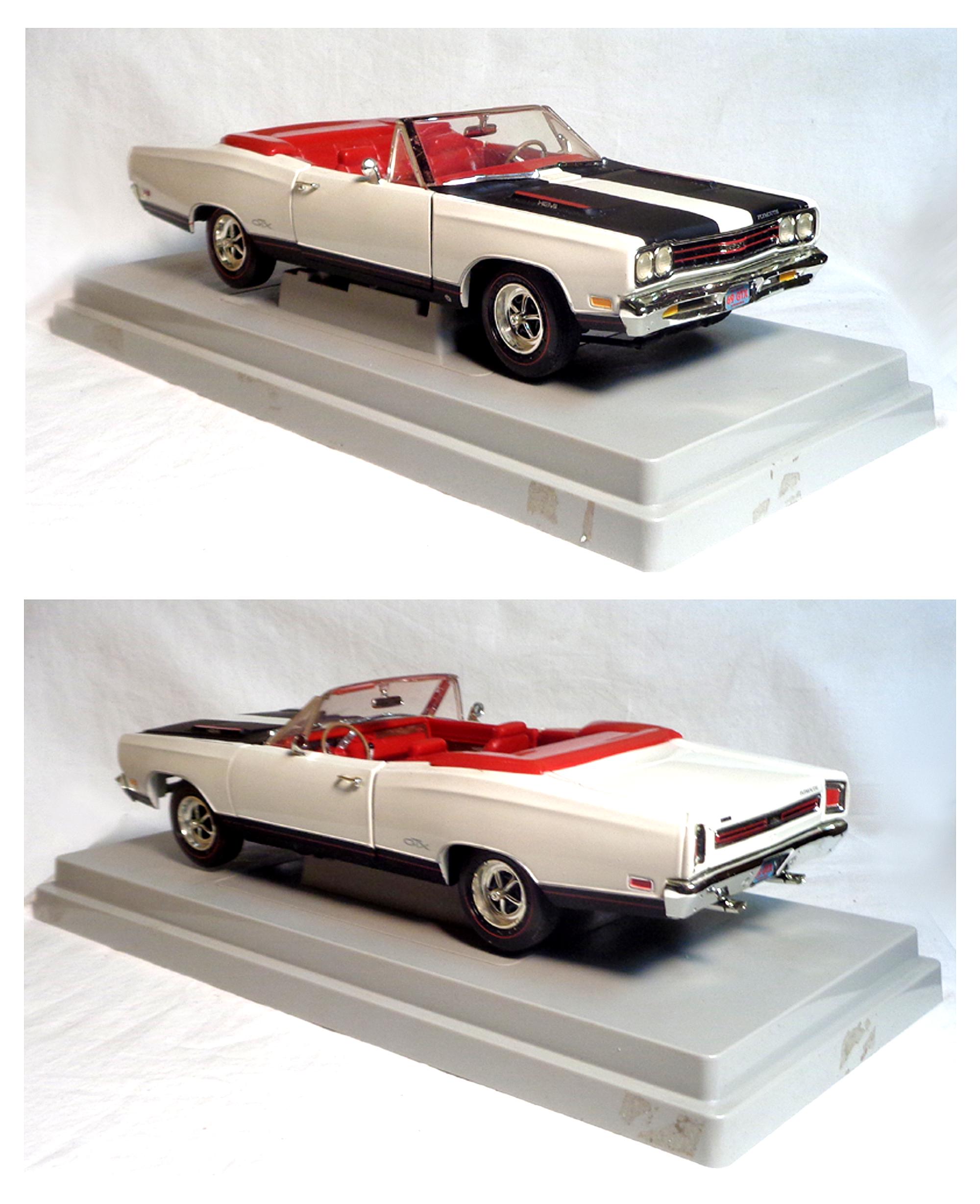 1/18 Scale 1969 Plymouth GTX Convertible - American Muscle Diecast