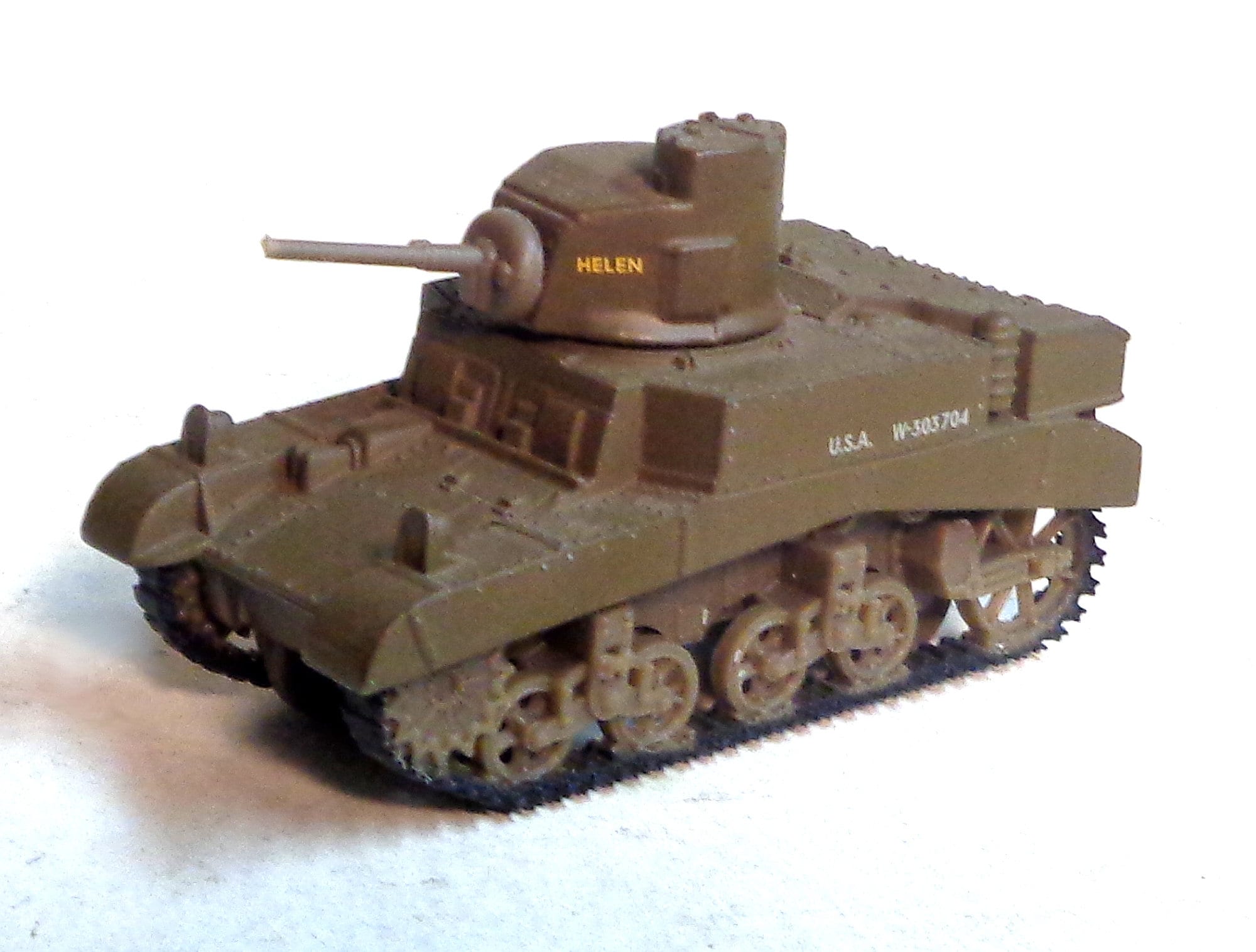 Corgi US M3 Stuart Light Battle Tank 