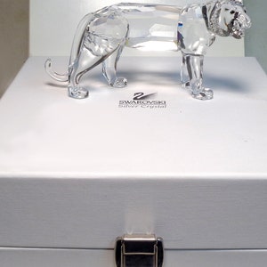 Swarovski Crystal TIGER - Endangered Species Collection - Mint