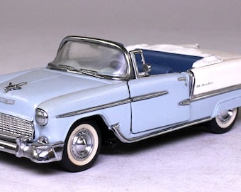 1/43 Scale 1955 Chevy Bel Air Convertible by the Franklin Mint