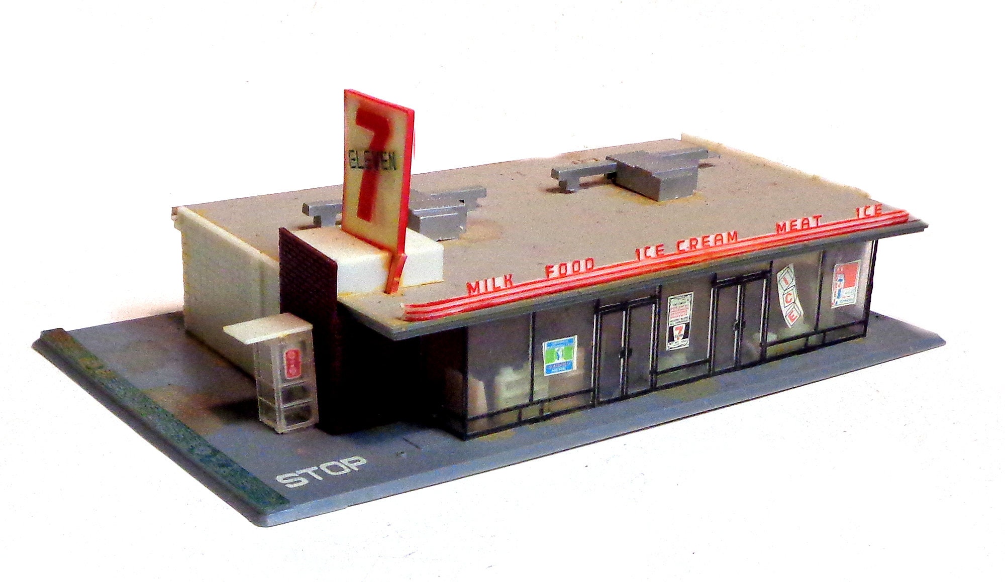 HO Scale Train Built up Building Kit 7 