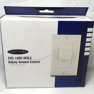 Episode Electronics - EVC-100R-WHLA Rotary Volume Control - Power handling 100Watts per channel, 200Watts Peak. New in Box!