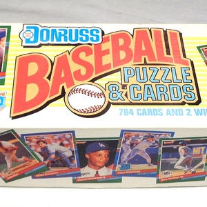 1990 Donruss Baseball Puzzle Cards - Etsy