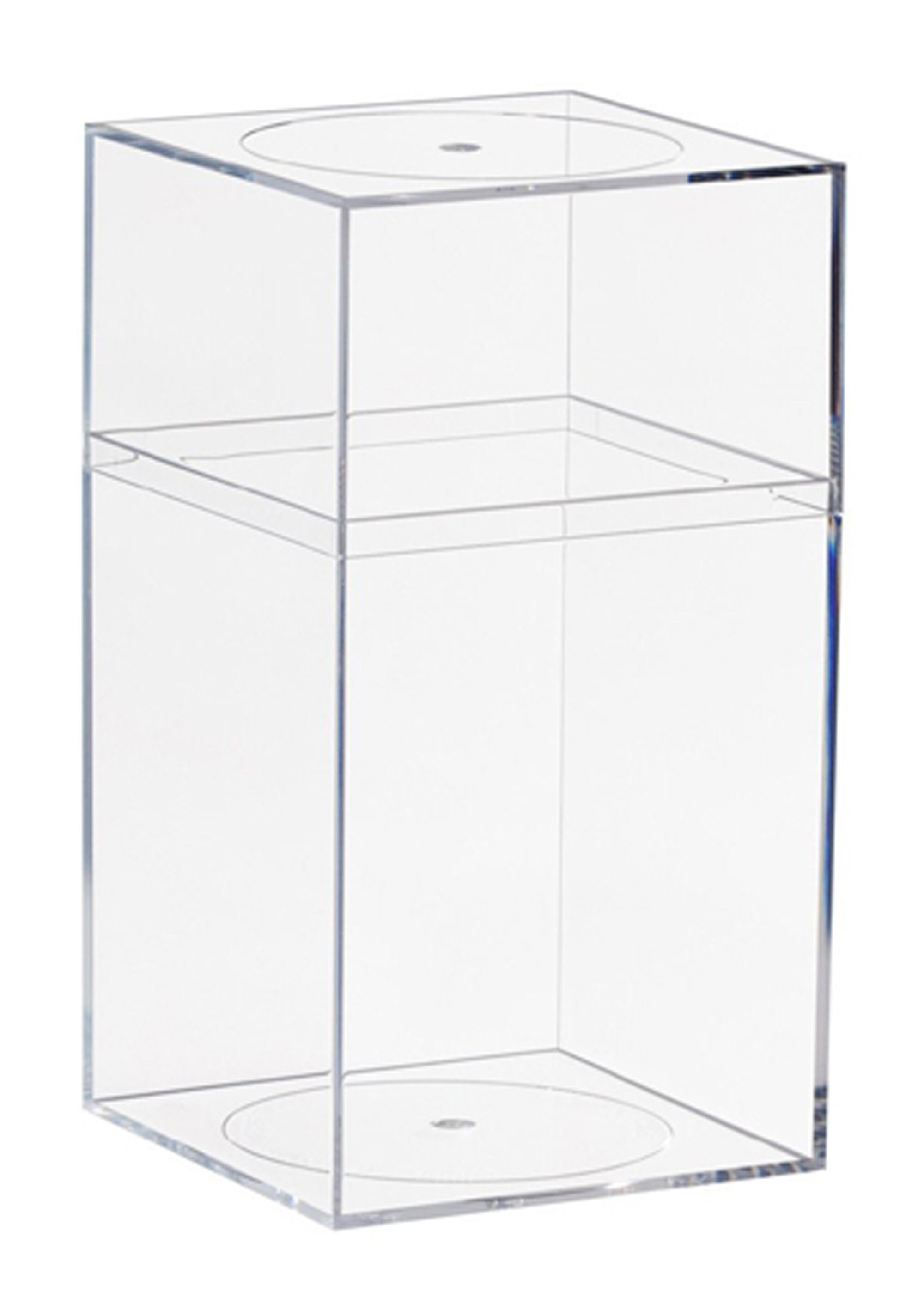 Small Clear Plastic Boxes Display Boxes, Clear Display Cases,transparent  Plastic Box, Eco System Terrarium Boxes Set of 12 PCS 