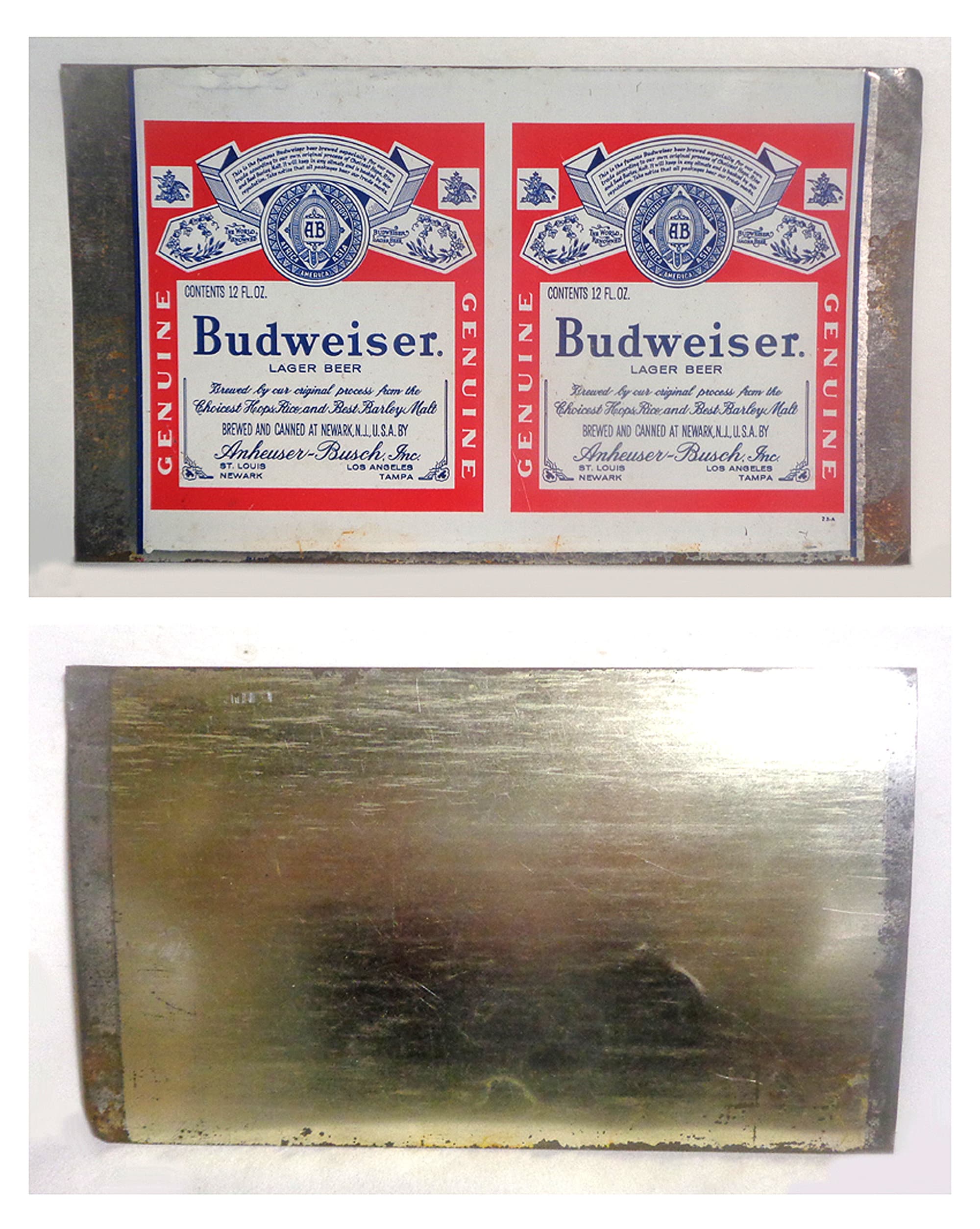 VERY Rare Budweiser UNROLLED Can From Late 1950s - Early