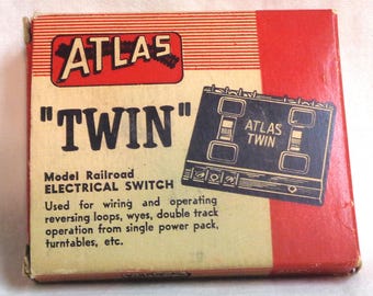 Atlas 56 HO Scale Switch Control Box – 1:87 Model Train Track Accessory – New