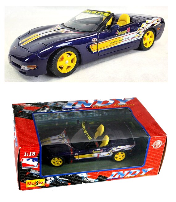 1/18 Scale 1998 Indianapolis Chevy Corvette Pace Car - Diecast