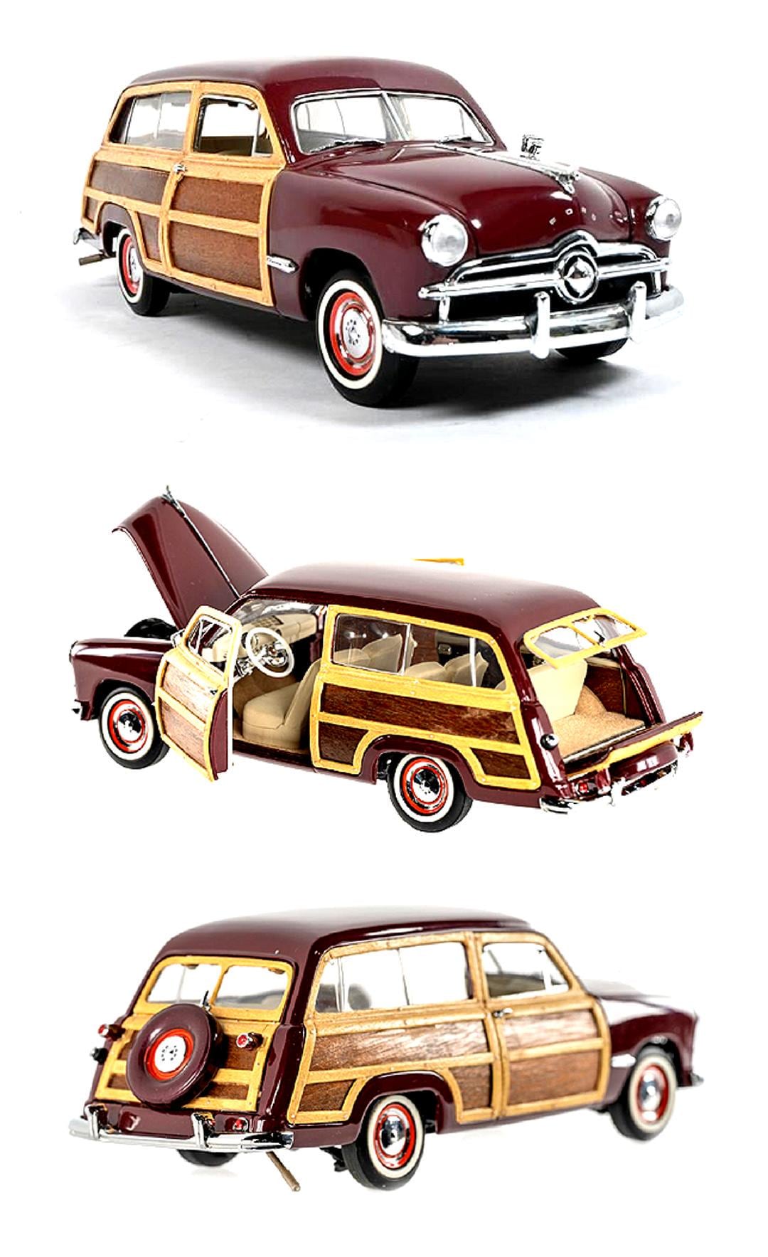 Franklin Mint 1/24 Scale 1949 Ford Woody Wagon - Precision Diecast
