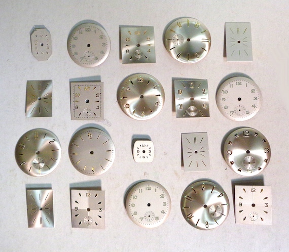 Lot Of 19 Vintage Watch Heads vintage watch faces lot products for sale | eBay main image 4